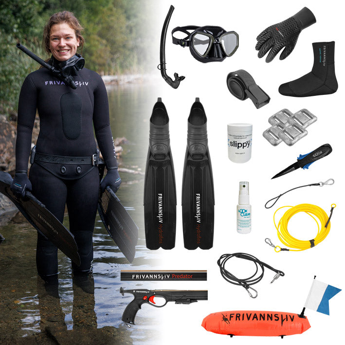 Utstyrspakke undervannsjeger