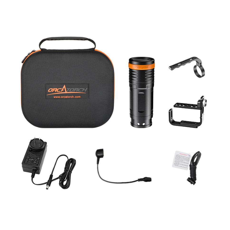 Orcatorch D920 TECH dykkerlykt 5000 lumen