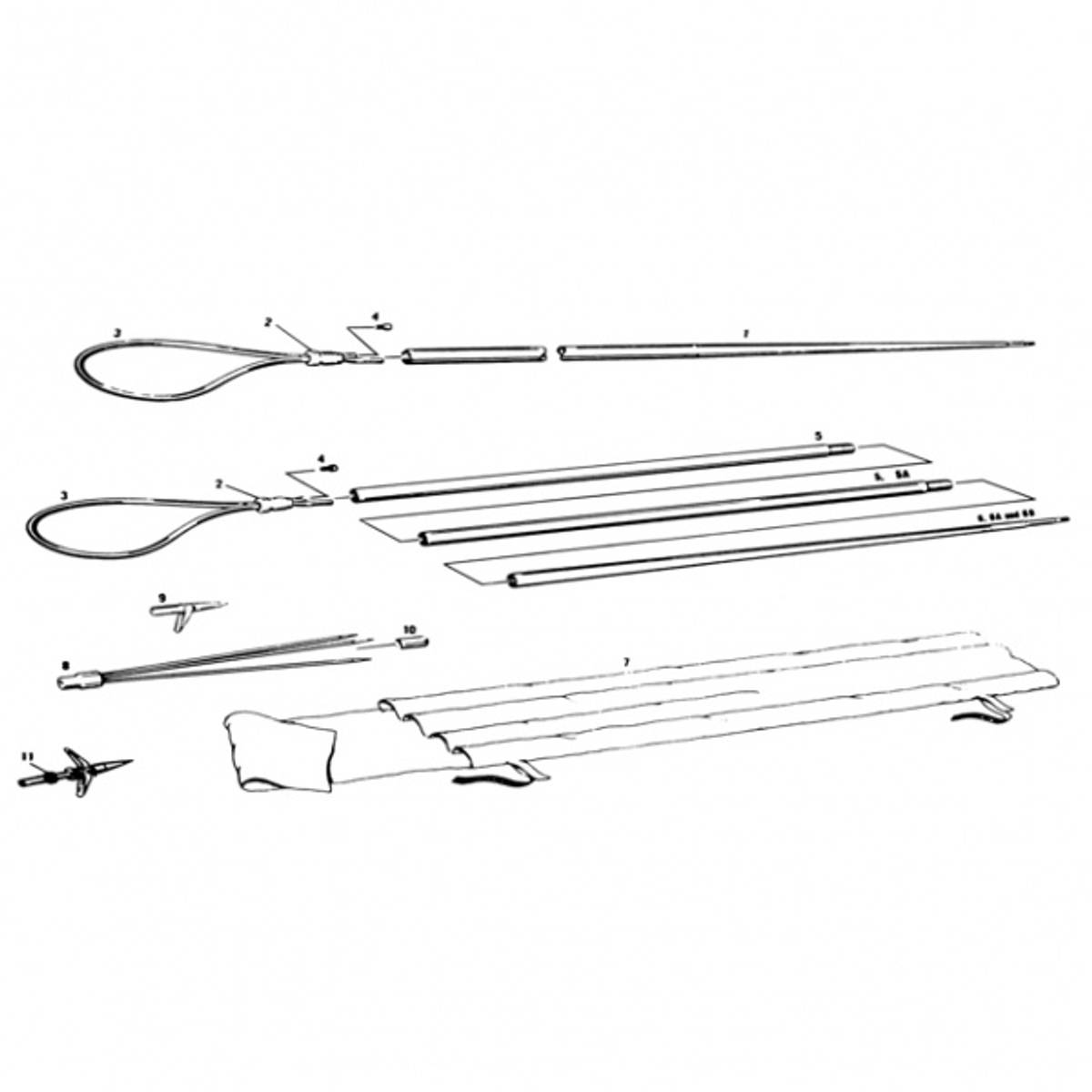 JBL strikk til slynge 2-delt og 3-delt