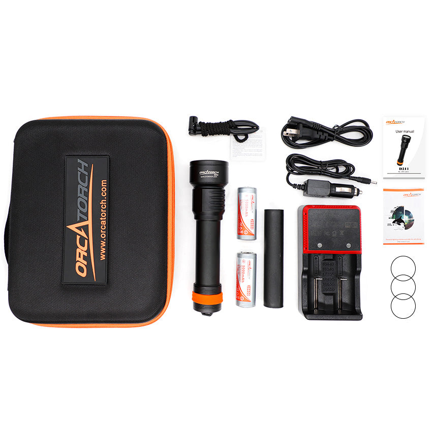 Orcatorch D511 dykkelykt