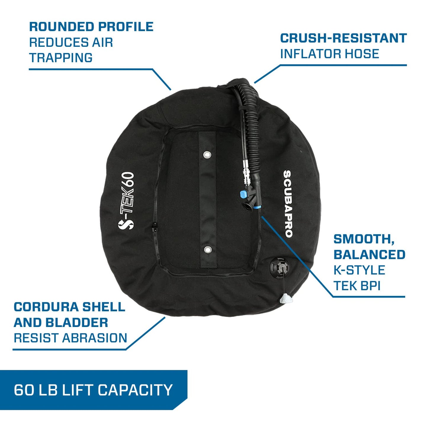 Scubapro S-Tek Pure system 60/27kg