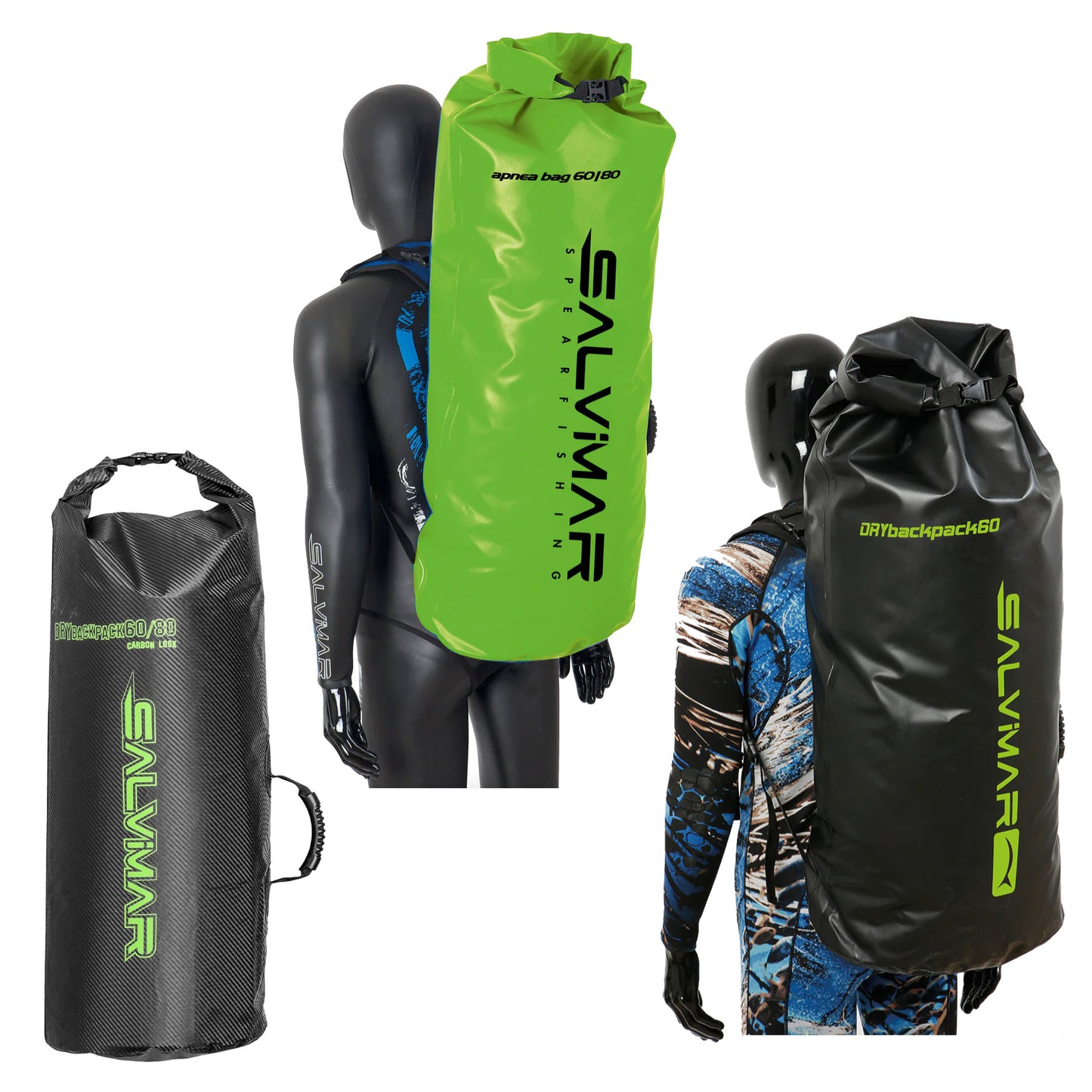 Salvimar Dry backpack 60/80 dykkesekk