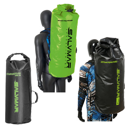 Salvimar Dry backpack 60/80 dykkesekk