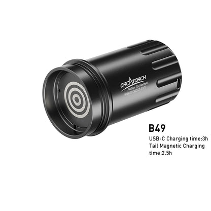 Orcatorch FlexDive TEC håndholdt dykkerlykt 8000 lumen