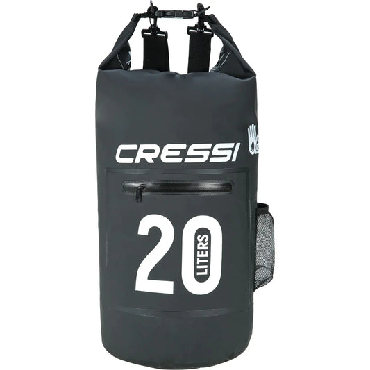 Cressi dry bag with zip, 20 litres