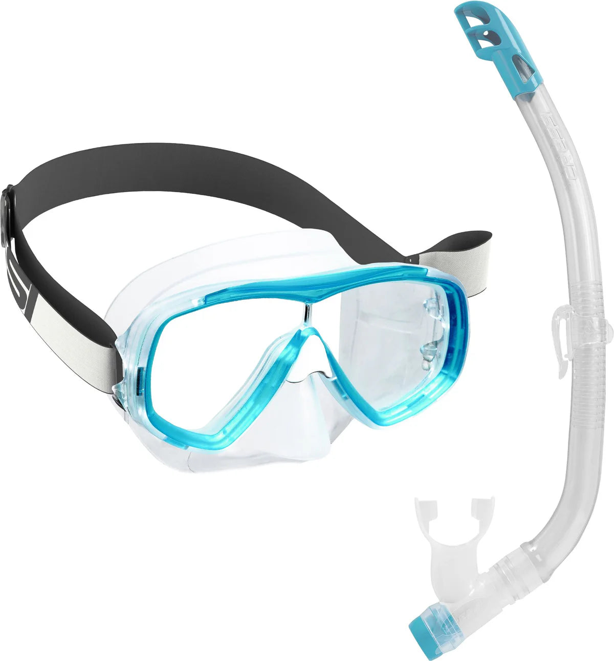 Cressi Estrella juniormaske + top juniorsnorkel 7-13 år