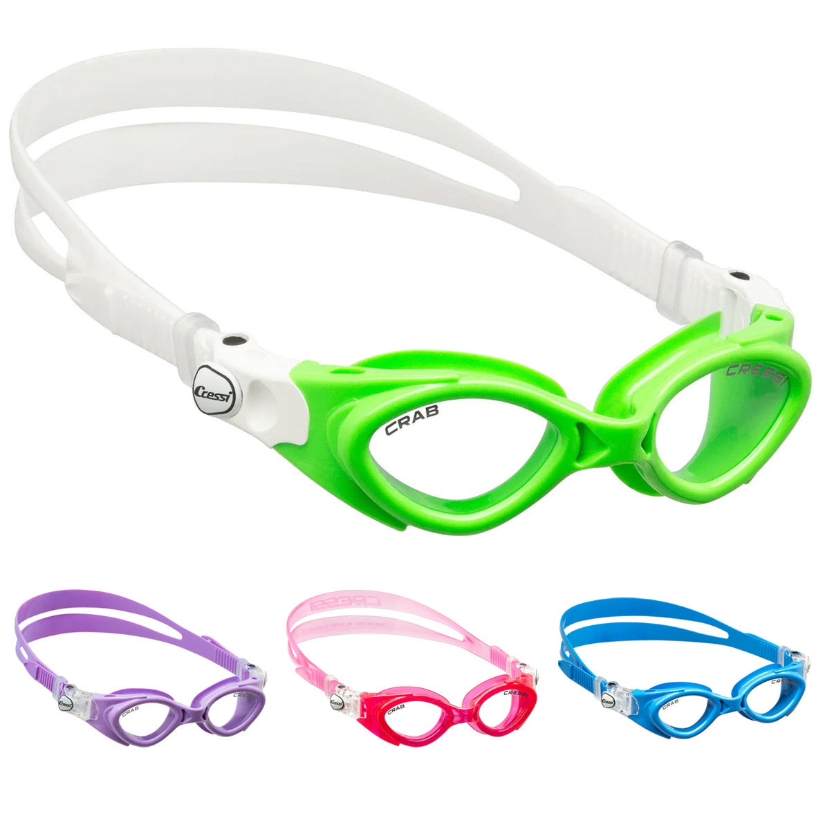Cressi Crab svømmebriller til barn 2-7 år