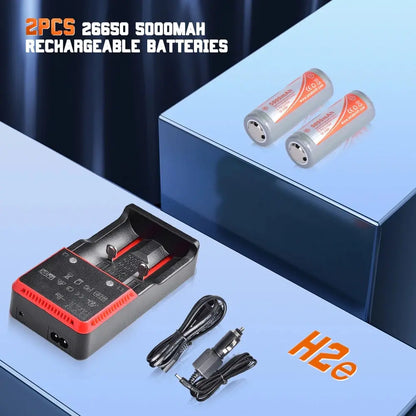 OrcaTorch D850 dykkelykt 2500 lumen