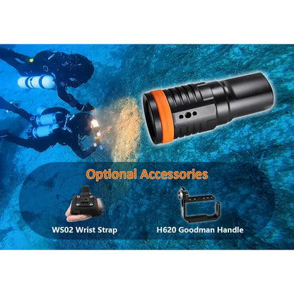 Orcatorch D910V videolykt 5000 lumen