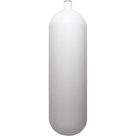 Flaske 8 liter 300 bar med kran CE