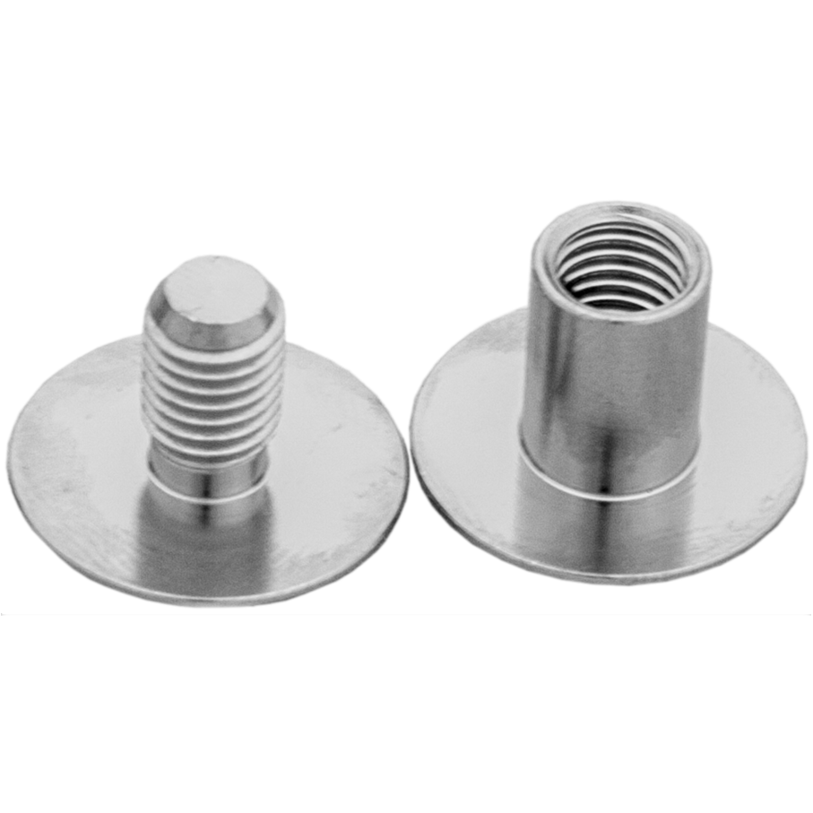 Dirzone skruesett for feste av tilbehør til seletøy og bcd