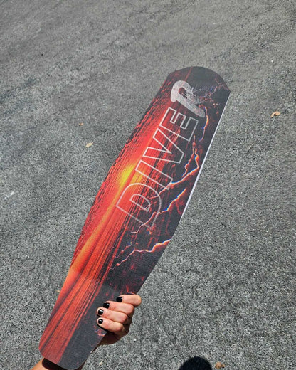 DiveR Carbon Coral Sunset fridykkerfinner