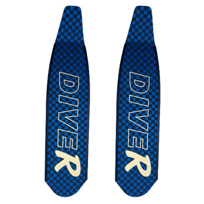 DiveR Hypetex blue knight fridykkerfinner