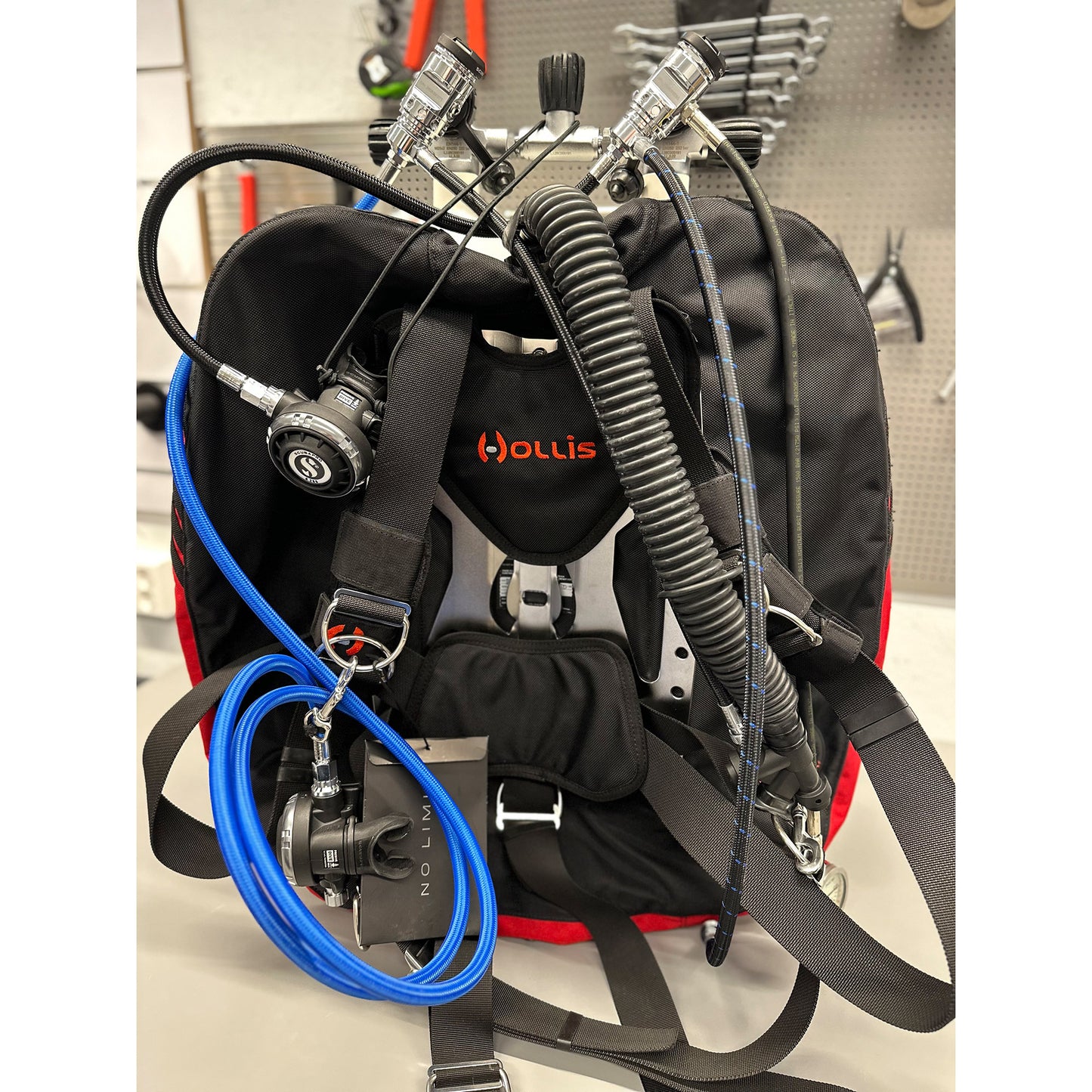 Dobbeltsettpakke til dykking