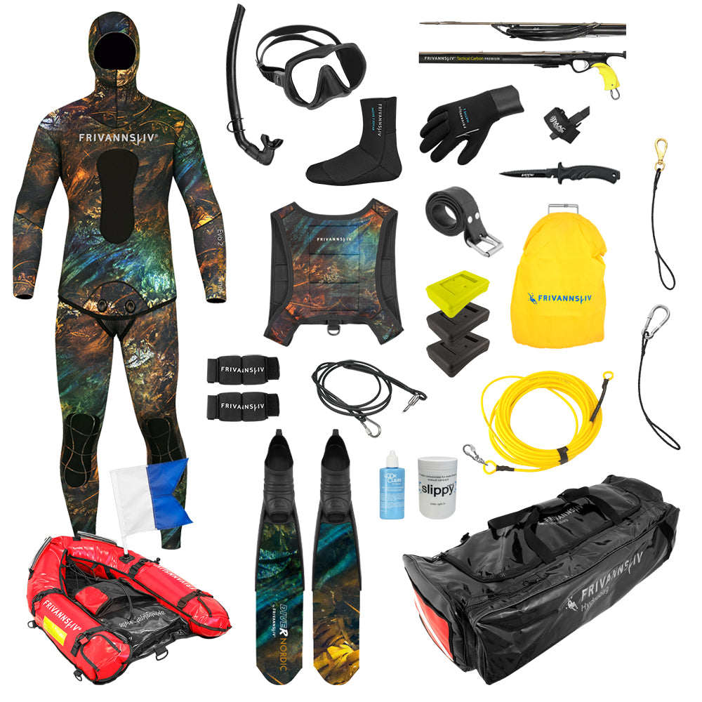 Utstyrspakke undervannsjeger premium