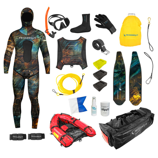 Utstyrspakke fridykker premium