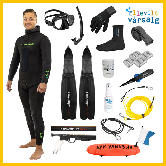 Utstyrspakke undervannsjeger - ellevill kampanje