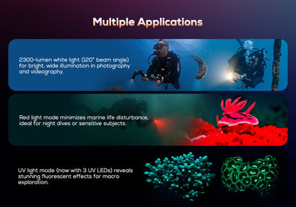 Orcatorch D710V MK2 videolykt