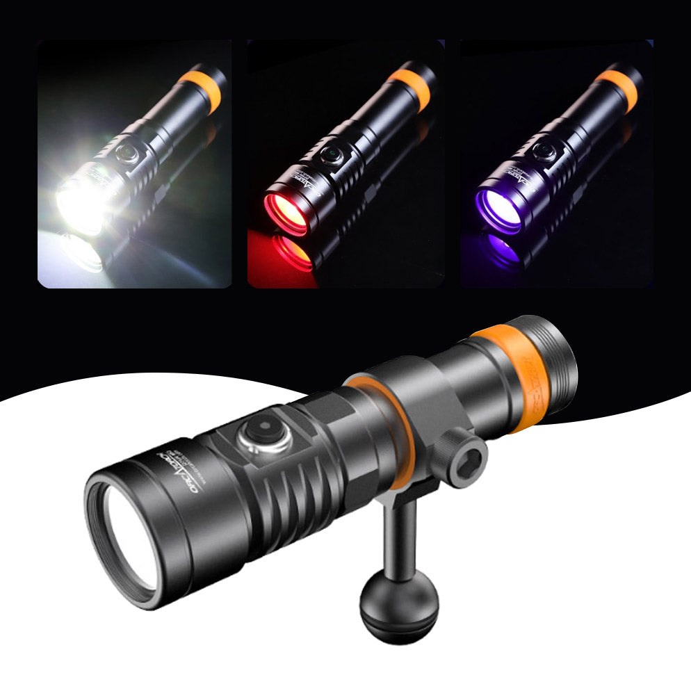 Orcatorch D710V MK2 videolykt 2300 lumen