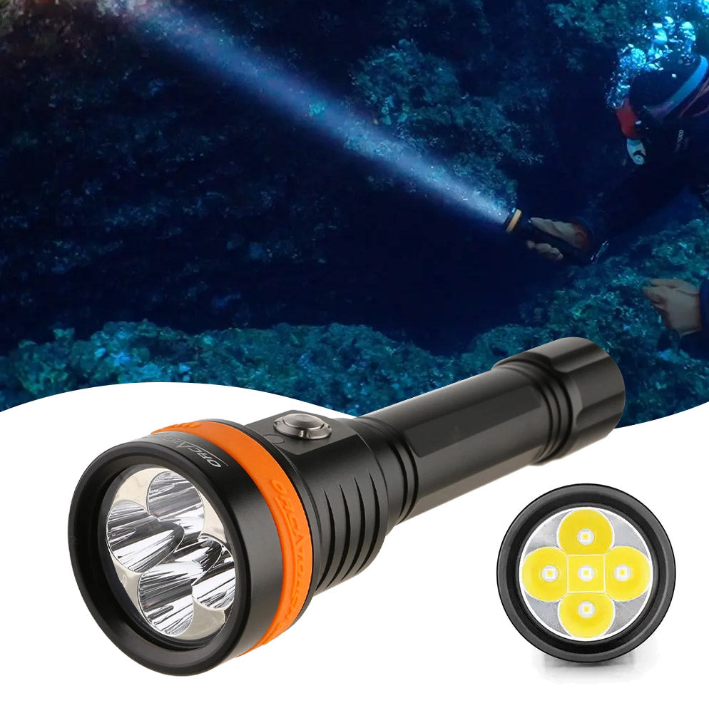 OrcaTorch D850 dykkelykt 2500 lumen