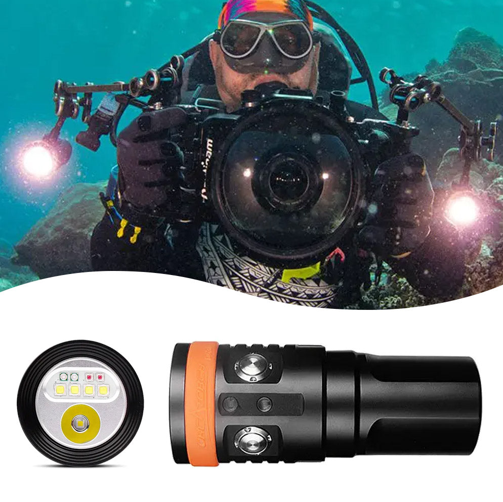 Orcatorch D900V videolykt 2200 lumen