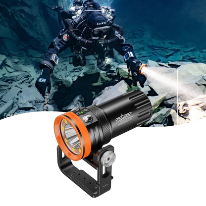 Orcatorch FlexDive TEC håndholdt dykkerlykt 8000 lumen