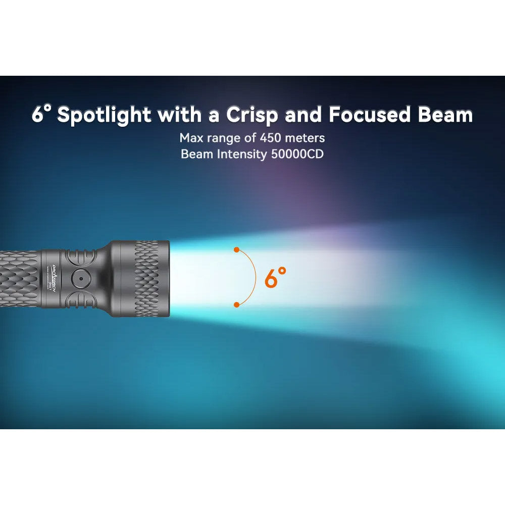 Orcatorch Orca7 dykkelykt 3000 lumen