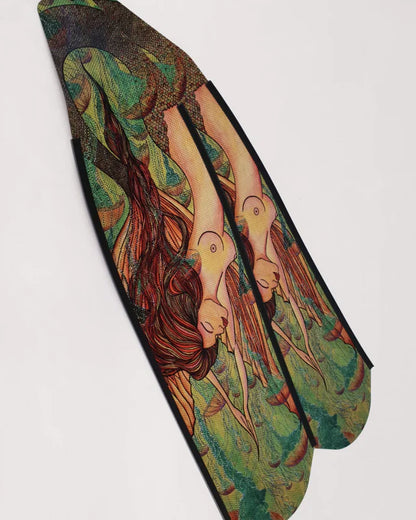 DiveR Frivannsliv - Innegra Carbon Medium Mermaid