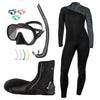 Utstyrspakke snorkling 5mm, dame