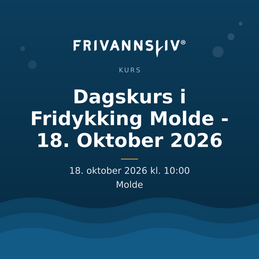 Dagskurs i Fridykking Molde - 18. Oktober 2026