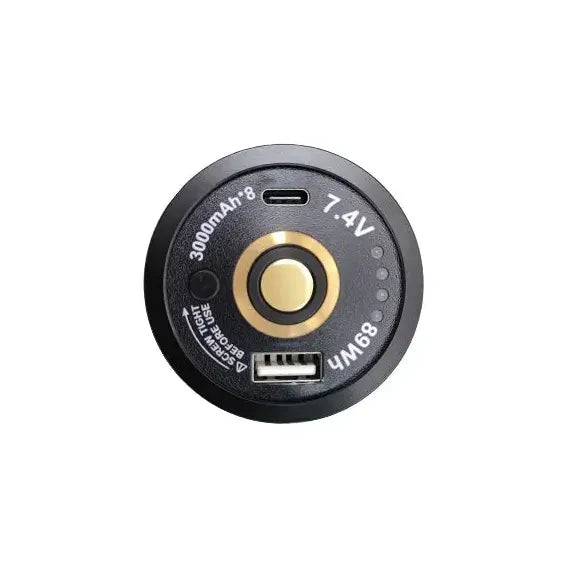 OrcaTorch D630 V2.0 dykkelykt cannister 4000 lumen