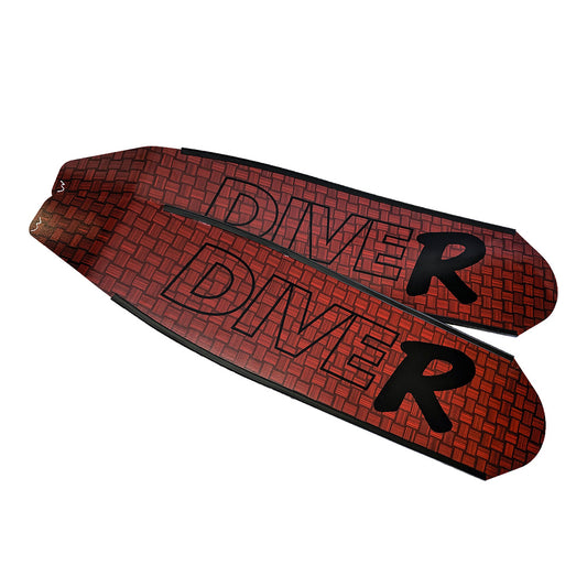 DiveR Frivannsliv - Innegra Carbon Medium Red
