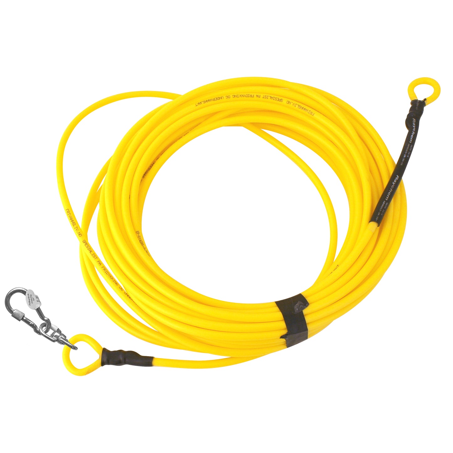 Frivannsliv® fishing and freediving line signal yellow