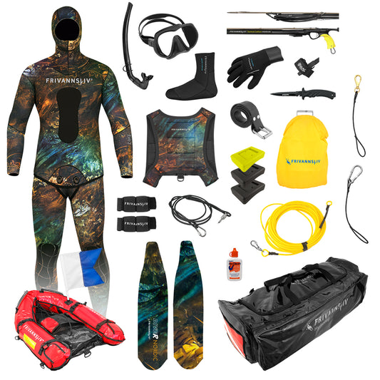 Equipment package underwater hunter premium