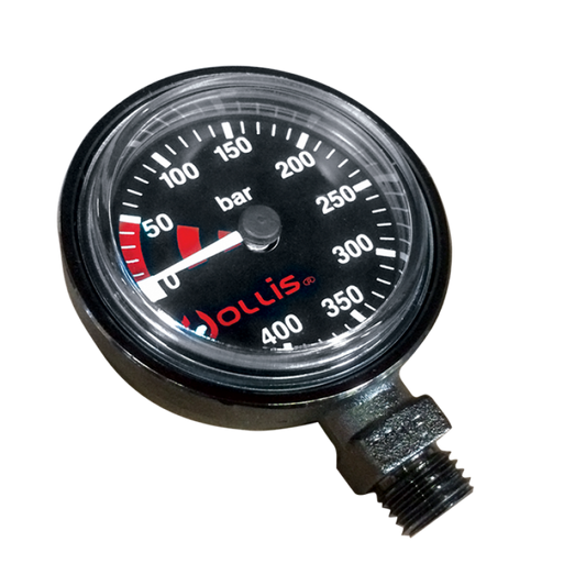 Hollis pressure gauges low profile