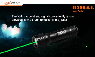OrcaTorch D560-GL laserpeker