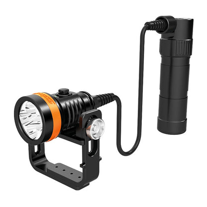 OrcaTorch D630 V2.0 dykkelykt cannister 4000 lumen