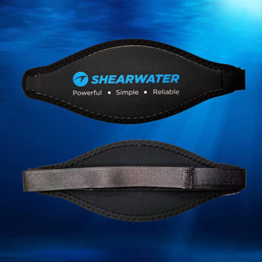 Shearwater mask strap